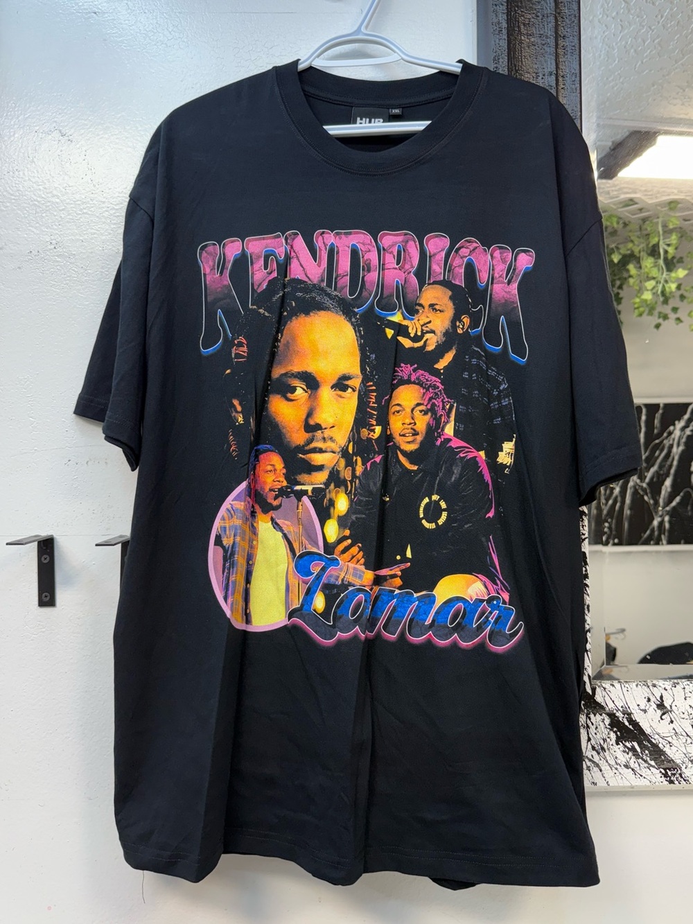 Kendrick Lamar Rap Graphic Tee - Black